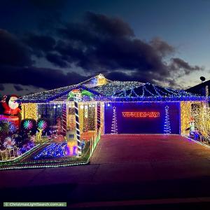 Christmas Light display at 45 Thornlands Road, Thornlands