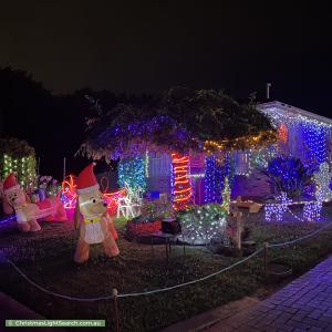 Christmas Light display at  Cherelle Court, Eltham North