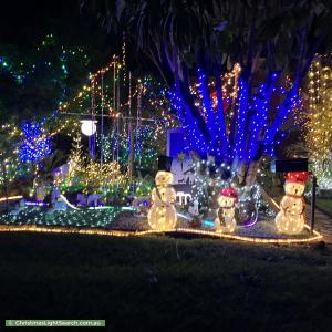 Christmas Light display at 24 Ellamark Street, Banyo