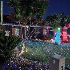 Christmas Light display at 3 Tassone Court, Shepparton