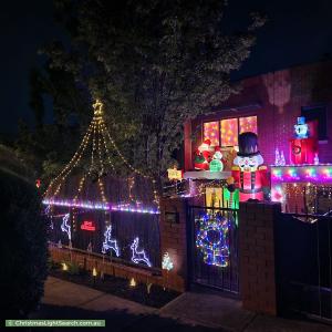 Christmas Light display at 7-11 Cassidy Street, Queanbeyan West