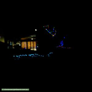 Christmas Light display at 40 Allambee Street, Reid