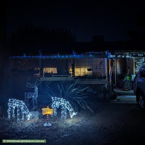 Christmas Light display at 2 Drysdale Circuit, Kambah