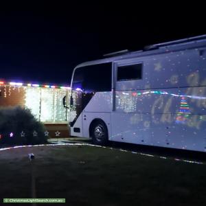 Christmas Light display at 15 Oscar Place, Echuca