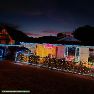 Christmas Light display at 1B Whiteparish Road, Elizabeth North