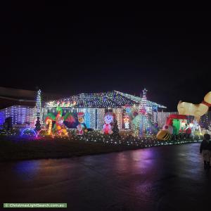 Christmas Light display at  Charlwood Court, Drouin