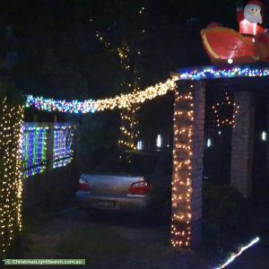 Christmas Light display at 47 Landstrom Quadrant, Kilsyth