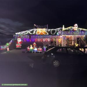 Christmas Light display at 65 Mikada Boulevard, Kilmore