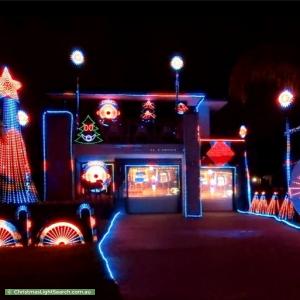 Christmas Light display at 33 Parker Avenue, Northgate