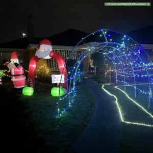 Christmas Light display at 88 Quinn Grove, Keilor East
