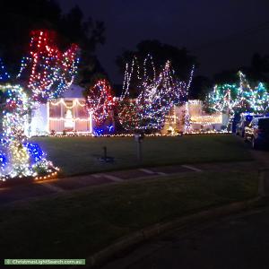 Christmas Light display at 3 Bogong Court, Frankston