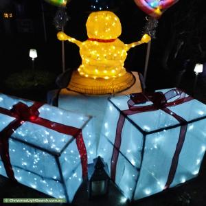 Christmas Light display at 3 Dumaurier Street, Chermside