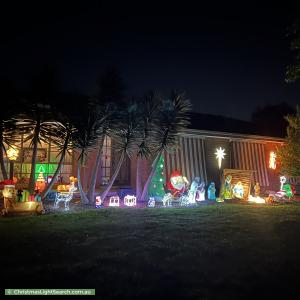 Christmas Light display at 8 Watermoor Avenue, Kilsyth South