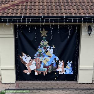 Christmas Light display at  Dorrien Avenue, Woodcroft