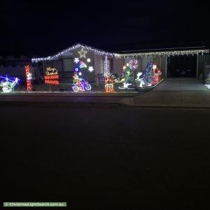 Christmas Light display at 44 Harold Lea Way, Hackham