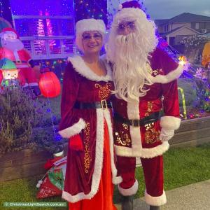 Christmas Light display at 14 Lawler Drive, Oran Park