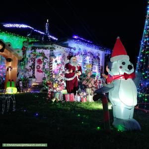 Christmas Light display at 17 Cooper Street, Blacktown