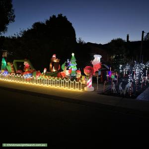 Christmas Light display at 15 Bardolph Street, Bonython