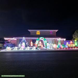 Christmas Light display at 42 Tasman Highway, Sorell
