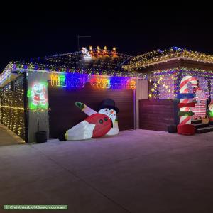 Christmas Light display at  Minerva Drive, Perth