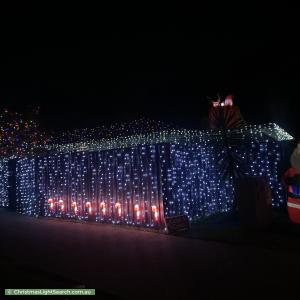 Christmas Light display at 44 Galloway Drive, Ashmore