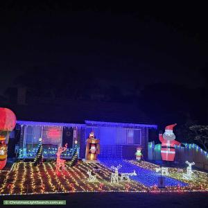 Christmas Light display at  Towie Street, Cloverdale