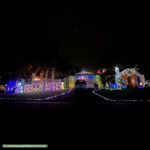 Christmas Light display at  Glenpark Drive, Wonga Park