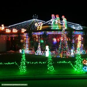 Christmas Light display at  Kanji Loop, Atwell