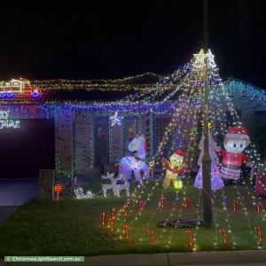 Christmas Light display at 79 Melissa Way, Pakenham