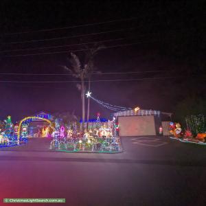 Christmas Light display at 3 Hailar Street, Shailer Park