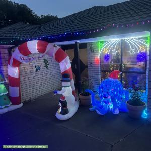 Christmas Light display at 8 Wittunga Crescent, Banks