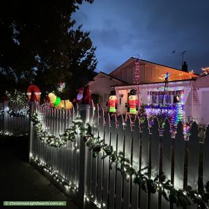 Christmas Light display at 29 Hughes Street, Malvern East