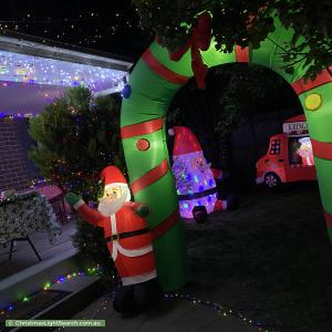 Christmas Light display at 695 South Road, Bentleigh East