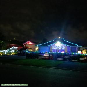 Christmas Light display at 37 Sallybrook Circuit, Narre Warren