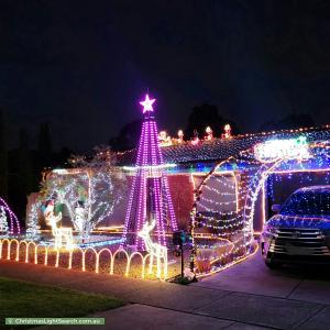 Christmas Light display at 24 Nullarbor Place, Caroline Springs