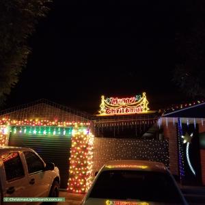 Christmas Light display at  Thomas Hart Street, Banks