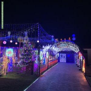 Christmas Light display at 11 Palena Crescent, Saint Clair