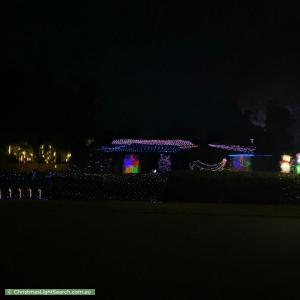 Christmas Light display at 39 Diamantina Crescent, Kaleen