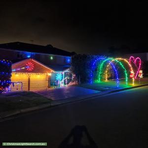 Christmas Light display at  Sydney Road, Hornsby Heights