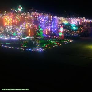 Christmas Light display at 28 Alexander Crescent, Frankston