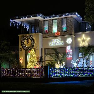 Christmas Light display at  Lorraine Street, Cheltenham