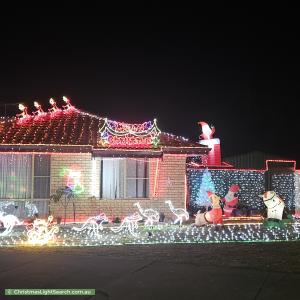 Christmas Light display at 6B Crane Glen, Ballajura