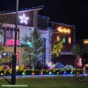 Christmas Light display at 54 Loma Rudduck Street, Forde