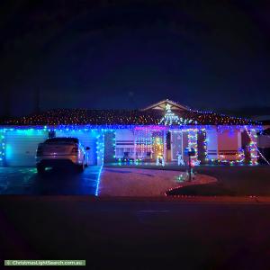 Christmas Light display at 8 Jenkins Court, Craigmore