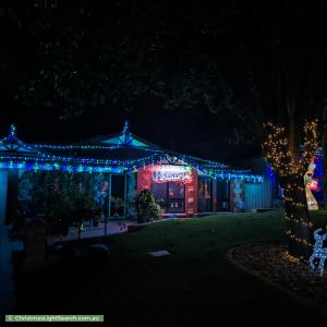 Christmas Light display at  Baynes Court, Greenwith