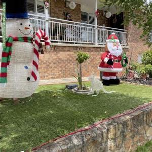 Christmas Light display at  Parr Place, Karabar