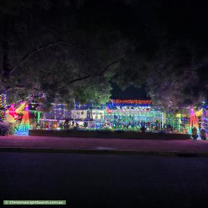 Christmas Light display at 29 Gluyas Street, Farrer