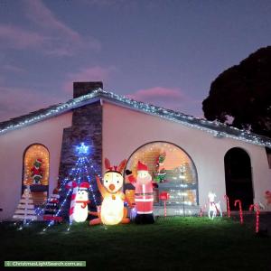 Christmas Light display at 244 The Cove Road, Hallett Cove