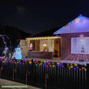Christmas Light display at 2 Farman Avenue, Hendon