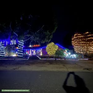 Christmas Light display at 28 Balonne Street, Kaleen